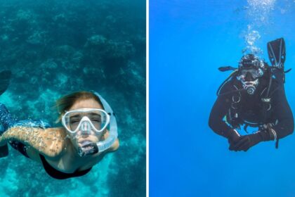 Snorkeling vs scuba diving