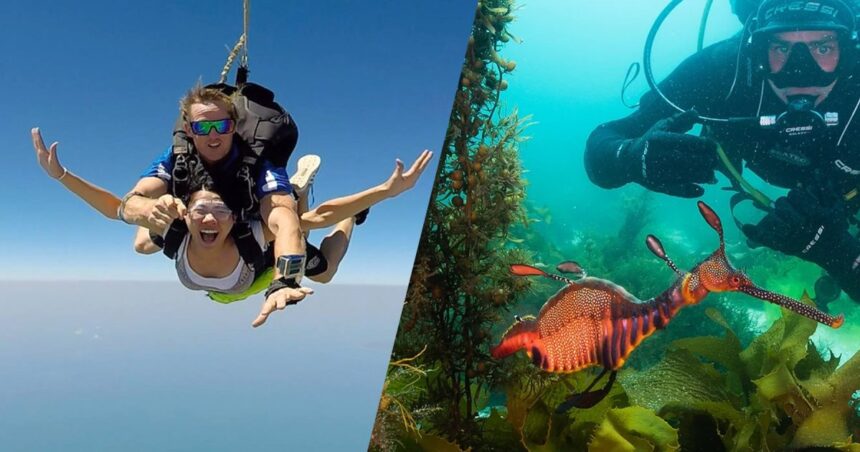 Scuba Diving Risks vs Skydiving
